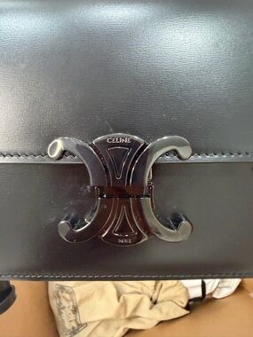 Celine Teen Triomphe Leather Crossbody Bag BNIB w tags